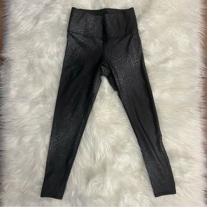 NWT Terez Women Leggings (Size M) Star Design Gray